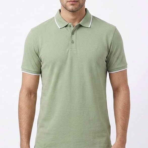 TIPPED SHORT-SLEEVE PIQUÉ POLO SHIRT