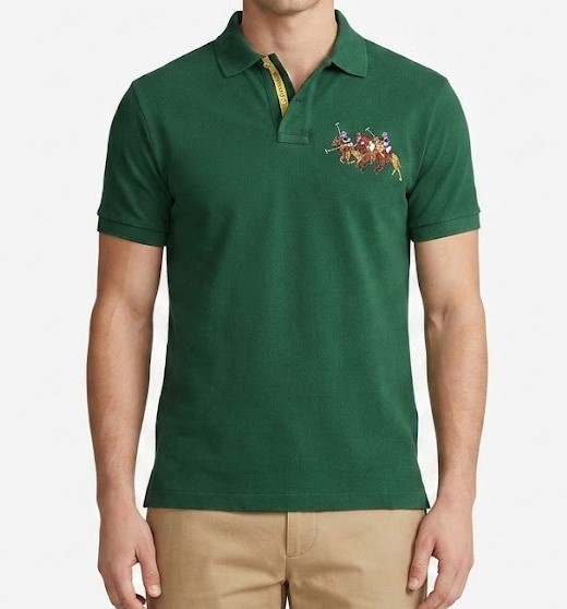 POLO RALPH LAUREN TRIPLE MATCH PIQUÉ POLO SHIRT